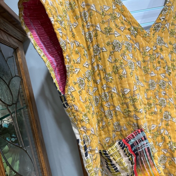 One of a kind, handmade Kantha Top - Picture 5 of 7